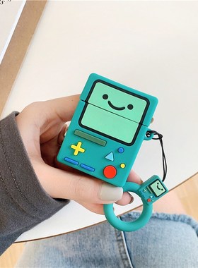 3D Cartoon BMO Silicone Case for AirPods Pro 2 1 Protective