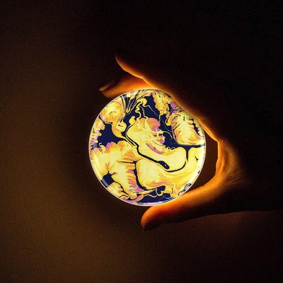 Fast Qi Wireless Charger Table Lamp for iPhone 8Plus X XR X