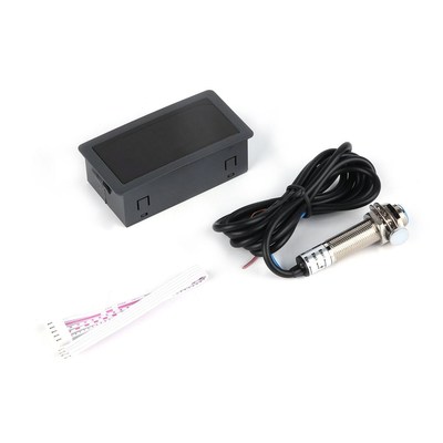 4 Digital LED Display Tachometer RPM Speed Meter High Preci
