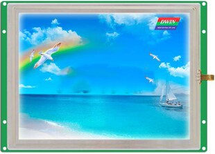 DMT10768C080_01WT 8 inch Divin DGUS serial screen touch scre