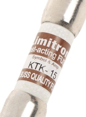 1pc Multimeter Fuse 15a 600v Fast Acting Fuse Ktk-15 Melamin