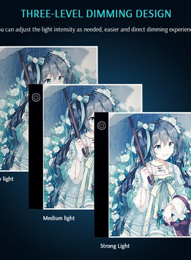 A3 LED Light Tracing Pad Artcraft Light Box Copy Board Paint