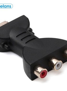 720P/1080p HDMI Male to 3 RCA Female Composite AV Audio Vid