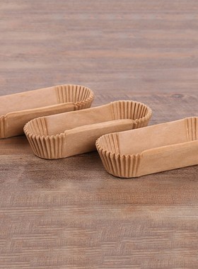 50Pcs Baking Paper Liners Straight Loaf Tin Baking Parchment