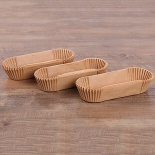 50Pcs Baking Paper Liners Straight Loaf Tin Baking Parchment