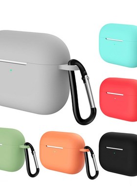 Liquid Soft Silicone Case For Airpods Pro Case Wireless Blu