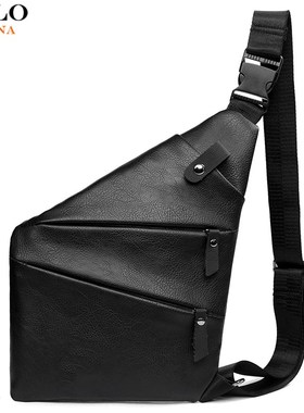 VICUNA POLO New Personality Leather Man Messenger Bag Brand