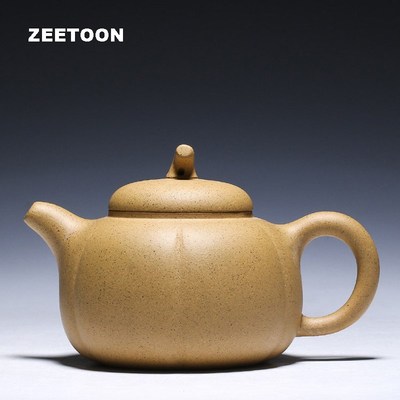 260cc Authentic Yixing Teapot Pumpkin Pot All Handmade Chine