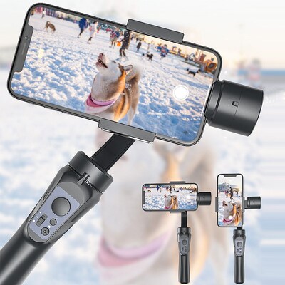 3-Axis Handheld Gimbal Stabilizer For iPhone 11 Samsung Gala