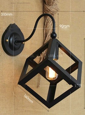 European and American-style loft wall lamp warehouse industr