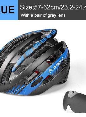 INBIKE Cycling Helmet with Goggles ltralight MTB Bike Helmet