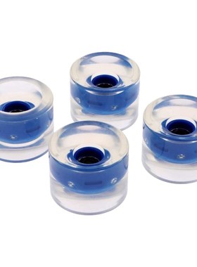 4Pcs 60mm Light p Flash Skateboard Longboard Wheels 78A with
