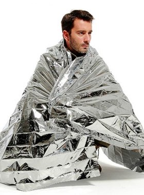 Portable Waterproof Emergency Space Rescue Thermal Mylar Bl