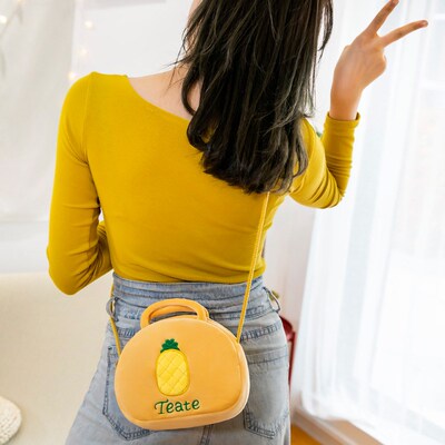 20 28cm Plush pacifier rabbit Bag Girl Single Shoulder Bag