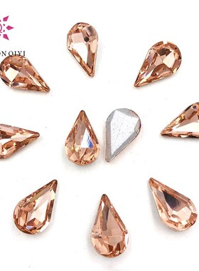 Hot selling 5X8mm/6X10mm/8X13mm Water red Teardrop pointback