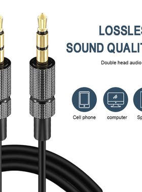 1m 2m Jack 3.5 Audio Cable 3.5mm Speaker Line Aux Cable for