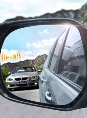 Car Mirror Accessories Fog Free Anti Fog LED Indicator Secu