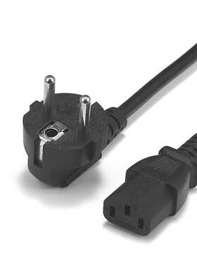 EU Power Extension Cord IEC C13 Power Extension Cable 1.2m 1