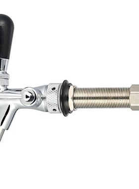 Adjustable Flow Control Chrome Draft Beer Faucet Tap G5/8 Sh