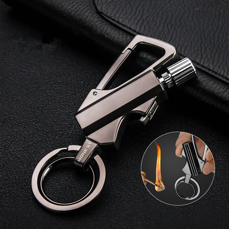 honest carabiner permanent match lighter striker waterproof