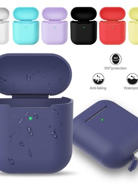Candy Color Silicone Case For Apple Airpods 2 Cover Protect