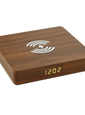 10W Qi Wireless Charger Wooden Charging Board For IPhone 12