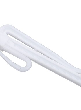 50PCS  Curtain Hanging Hooks Adjustable hook Ring Window Whi