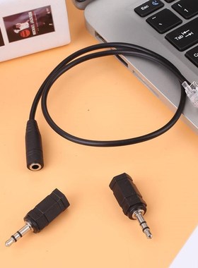RJ9 To 3.5mm 2.5mm  Cable Connector  Telephone Headsets nive