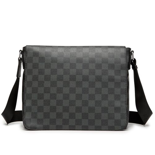 Man Messenger Bag Leather Shoulder Crossbody Bags Men A4 Fil