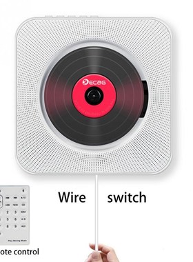 CD Player Wall-mounted Bluetooth Portable Home Audio Boombox