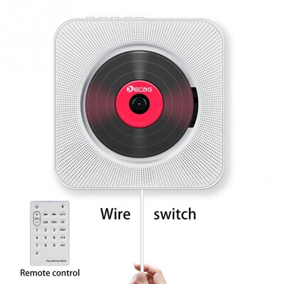 CD Player Wall-mounted Bluetooth Portable Home Audio Boombox