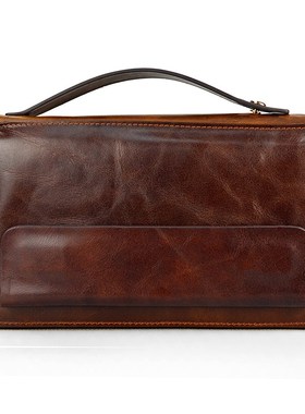 Famous Brand Men Clucth Wallets Male Long Genuine Leather P