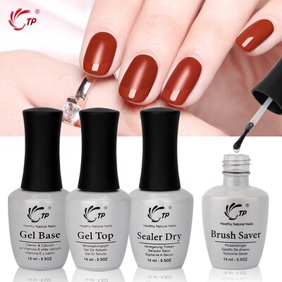 TP 14ml Top Coat Base Brush Saver Activator for dip powder S