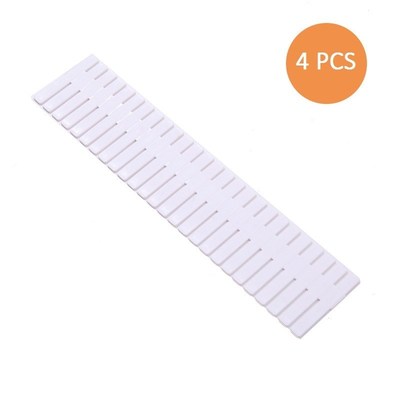 Adjustable Plastic Drawer Divider DIY Storage Shelves Househ