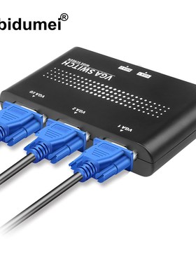 2 Ports VGA Switcher Splitter 2 Ways VGA Video Switch Adapte