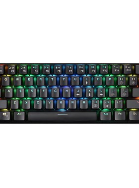 Bluetooth Keyboard 2.4g Gaming Mechanical 61keys Backlit Er