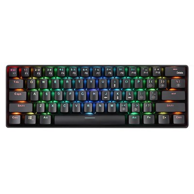 Bluetooth Keyboard 2.4g Gaming Mechanical 61keys Backlit Er