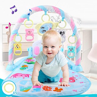 Infant Baby Pedal Piano Play Mat Cushion Gym Blanket Fitness