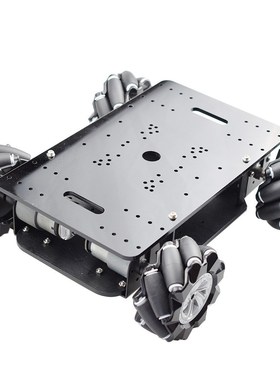 New 5KG Load Double Chassis Mecanum Wheel Robot  Chassis Kit