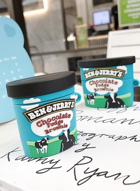 jerry chocolate ice cream case For AirPods 1 2 Pro3 earphon