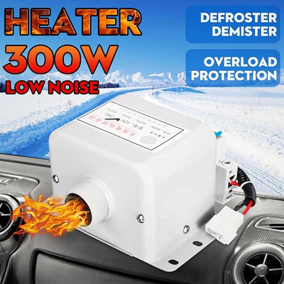 12V Single Hole Car Heater Car Truck Defrost Fog Electric He