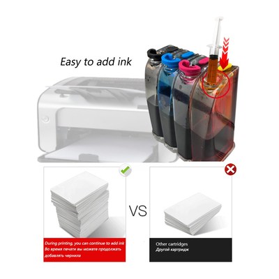 302 Continuous Ink Supply System Compatible for Hp 302 Ciss