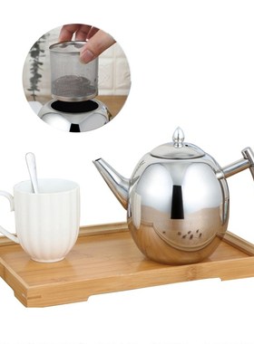 Stainless Steel Water Kettle Hotel Tea Pot Thicker With Filt