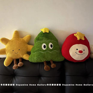 可爱抱枕沙发软装 饰公仔女生睡觉靠枕 毛绒摆件车载玩偶飘窗床头装