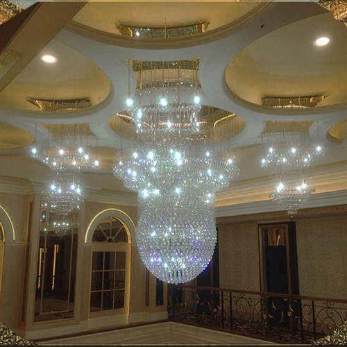 定做酒店大堂水晶吊灯欧式别墅客厅灯饰会所KTV非标工程装饰灯具,家装灯饰光源,客厅吊灯,淘宝优惠券,粉丝福利购,淘宝优惠卷