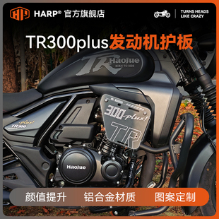 TR300plus/TR300护杠盖板改装保险杠装饰盖板护杠铝合金护板配件