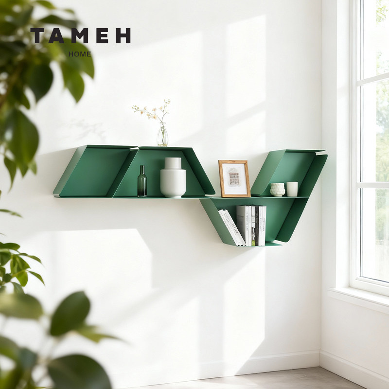 TAMEH多组合造型置物架创意客厅铁艺商业店铺收纳挂墙壁装饰书架z