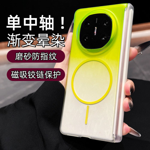 【单中轴铰链保护】磨砂手机壳