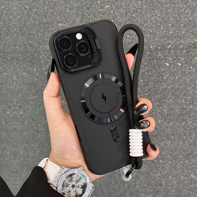 【磁吸充电】镜头支架全软手机壳