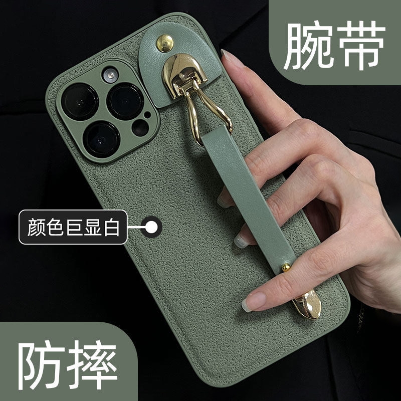 【高档腕带】带防尘全包手机壳图片